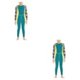 thumbnail image 3 of Greeniant Trajes de neopreno Traje de buceo Traje de neopreno multicolor para niños Mangas largas y pantalones De una pieza a la moda para Type1 NO1, 3 of 6