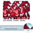 thumbnail image 2 of Valentine's Day Non-Slip Machine Washable Polyester Floor Carpet Office Rug Chair Mats, 2 of 6