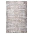 thumbnail image 5 of 7' X 10' Gray and Brown Abstract Distressed Area Rug, 5 of 6
