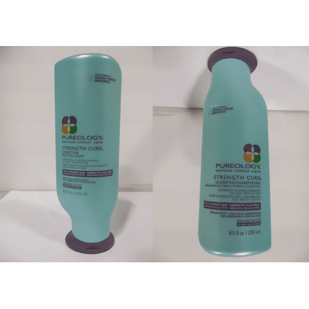 Pureology Strength Cure Shampoo, 8.5 oz & Conditioner, 8.5 oz Set-Pack of 2
