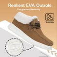 thumbnail image 6 of Apakowa Boys Fall Winter Boots Warm Girls Boys Winter Snow Boots with Faux Fur (Toddler/Little Kid/Big Kid), 6 of 7