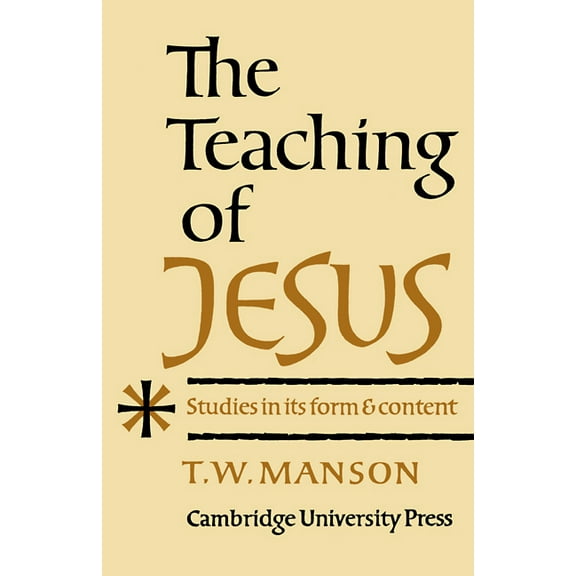 Teaching of Jesus, (Paperback)