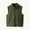 Army Green, variant on IVEYRTF Childrens Sleeveless Vests Warm Zipper or Button Pockets Casual Layering Piece Fall Winter Kids Outerwear Tops Unisex Toddler Youth Everyday Wear(Coffee,3 Years)