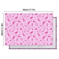 thumbnail image 6 of Pink Breast Cancer Awareness Pattern Summer Placemats Table Placemats Set Of 4-Linen Kitchen Washable Placemats Table Mats 11.8"x17.7" Non-Slip Heat Resistant, 6 of 6