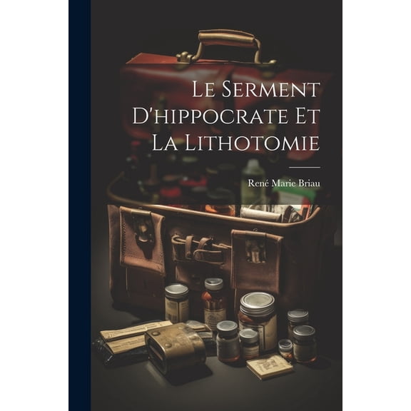 Le Serment D'hippocrate Et La Lithotomie, (Paperback)