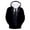 Black, variant on Hpapadks Men Hoodies 3D Tuxedo Print Hoodies Pullover Long Sleeve Hooded Sweatshirt Halloween Christmas Party Festival Men's Sweatshirts