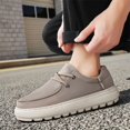 thumbnail image 7 of Men's Lace-Up Thick Sole Cloth Casual Shoes, 7 of 7