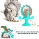 thumbnail image 4 of Juguetes para gatos de interior, juguete interactivo para gatos, dispensador de comida para gatos, juguete giratorio con forma de molino de viento, regalo para gatos (azul), 4 of 5