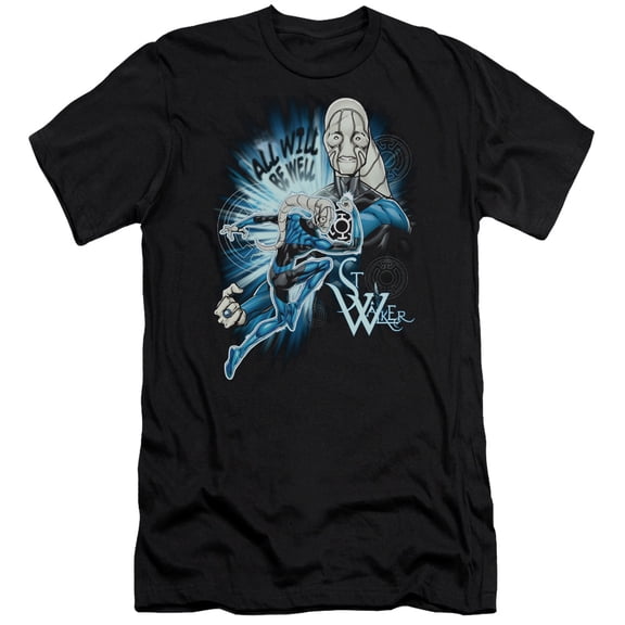 Green Lantern Saint Walker S/S Adult 30/1 T-Shirt Black