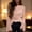 Pink womens sequin pullover tops a1, variant on Women's Fall Winter Long Sleeve Sequins Pullover Tops Round Neck Casual Boho Blouses Cute Basic Tunic Festive Party Outfit, Pink S