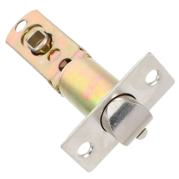 Golden Door Lock with Adjustable Latch for Home Use Made of Durable Color Plated Iron and Stainless