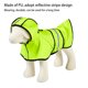 thumbnail image 3 of Methold Chubasquero reflectante de noche para mascotas, impermeable, con capucha, chaqueta de lluvia, ropa impermeable, actividad para caminar, Type2 NO2, 3 of 6