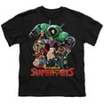 thumbnail image 2 of Dc League Of Super Pets Super Pet Pile Kids T Shirt (Large) for Youth Toddler Boys and Girls, Black, 2 of 5