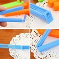 thumbnail image 4 of Matsuzay Clips de plástico para bolsas de alimentos, abrazadera de almacenamiento reutilizable portátil Universal larga, bolsas para verduras, Almacenamiento y organización del hogar, 4 of 6
