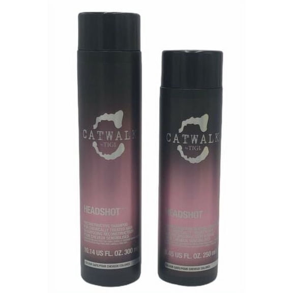 NEW Tigi Catwalk Headshot Reconstructive Shampoo & Conditioner Set Color Treated