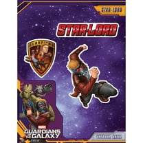 Marvel Guardians of The Galaxy Star-Lord Decals - Set of 3 Vinyl Stickers for Laptop Car Computer Skateboard - Marvel Stickers for Kids and Adults