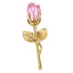 thumbnail image 4 of Figura de mesa,Regalo de flores de rosas de cristal Su esposa Hija,Regalo romántico de San Valentín Mujeres Hermana,Flor artificial Aniversario Regalo de bodas,Acción de Gracias, 4 of 8