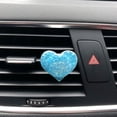 thumbnail image 1 of WREESH Creative Car Perfume Aromatherapy, Love-Shape Car Conditioning Vent Perfume Clip, Diffuser Decor Air Conditioning Perfume Clip Flavoring For Cars Clearance, 1 of 2