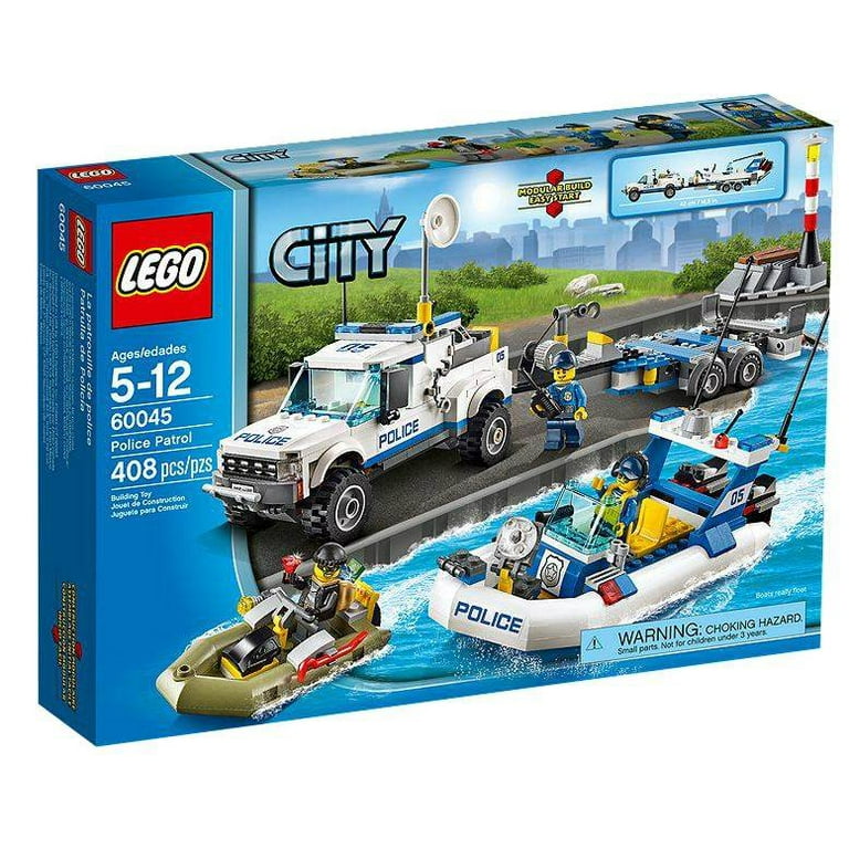 Lego city cheap police semi truck