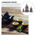 thumbnail image 5 of WEUVEB 3Pcs Home Decoration Pavilion for Garden Decor Brown, 5 of 5