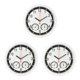 thumbnail image 1 of Cateissary Silent Non Ticking Wall Clock w/ Home Temperature Humidity Decor Display and Type1 NO1, 1 of 6