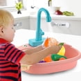 thumbnail image 3 of Children‘s Kitchen Toy Set With Running Water Educational Gifts For Girls Boys, 3 of 7