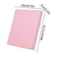 thumbnail image 3 of Solid color Knee Kneeling Pad, Heavy-Duty Foam Stability Cushion, Durable Solid Black Kneeling Mat for Yoga, Pilates, Weightlifting, Floor Exercises & Gym Equipment Protection, Pink, 3 of 6