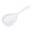 White, variant on Homelife Colander Spoon Strainer Slotted Spoon Plastic Noodle Scoop Long Handle Skimmer Spoon Pasta Strainer Spoon Food Grade Colander Filter Spoon Kitchen Supplies
