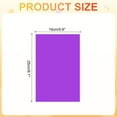 thumbnail image 2 of Uxcell 100Pcs 9.06 x 5.9" Clear Treat Bags with Gold Cable Ties Purple, 2 of 7