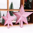 thumbnail image 1 of Farfi 2pcs brillo estrella de cinco puntas árbol de navidad topper decoración adorno del partido Farfi 21053192, 1 of 6