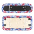 thumbnail image 3 of Pzuqiu Hawaiian Hibiscus & Palm Leaf Golf Cart Seat Cover Set - Breathable Stretchable Polyester - All-Weather Protection for EZGO, Club Car & Yamaha, 3 of 10