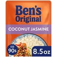thumbnail image 2 of (4 pack) BEN'S ORIGINAL Ready Rice Coconut Jasmine Flavored Rice, Easy Dinner Side, 8.5 Ounce Pouch, 2 of 11