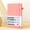 Pink, variant on HandyHome 1pc Bill Tracker Notebook(Undated), Monthly Bill Organizer with Elastic Band, Pen Holder, Bookmark&Inner Pocket, Hardcover Payment Budget Book with Financial Statements, 5.8''×8.5'' Pink