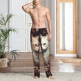 thumbnail image 6 of Fotbe Flower Cat Couple Men's Pajama Pants,Sleepwear Pants,Pj Bottoms Drawstring And Pockets-Small, 6 of 7