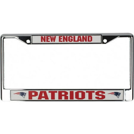 NFL - New England Patriots Chrome License Plate Frame