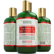 Botanical Hair Growth Cayenne Saw Palmetto Hair Loss Shampoo 10.2 oz