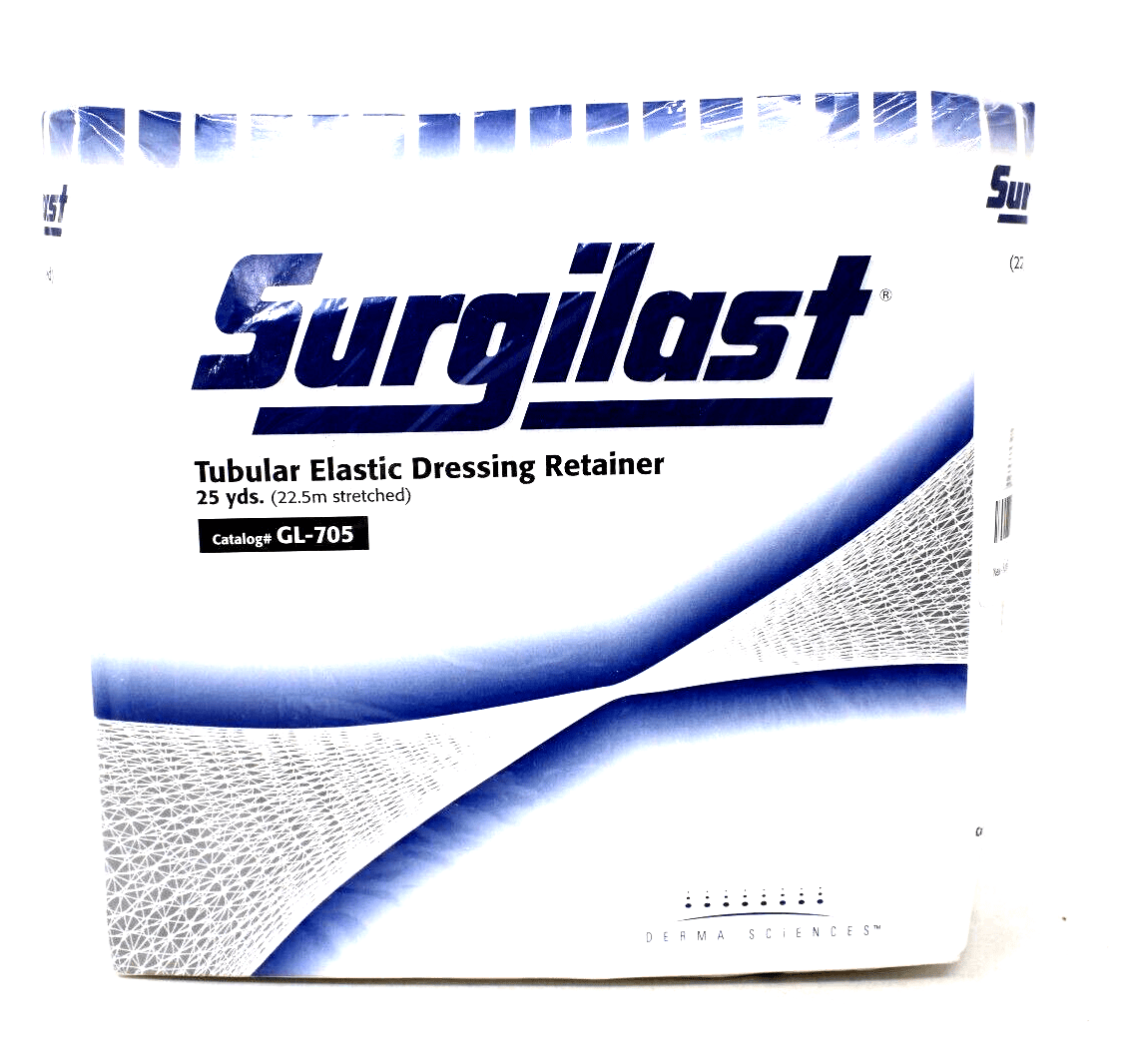 Surgilast Tubular Elastic Bandage Retainer Adhesive Bandage, 15" Working Stretch Size 5, 1 Count