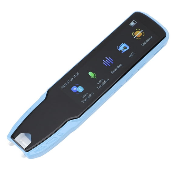 Scan Reader Pen, A13 Smart Language Translator Pen OCR Digital Scanning Device Offline Scanning 112 Languages Rechargeable Scan Reader Pen for Dyslexia Travel Business