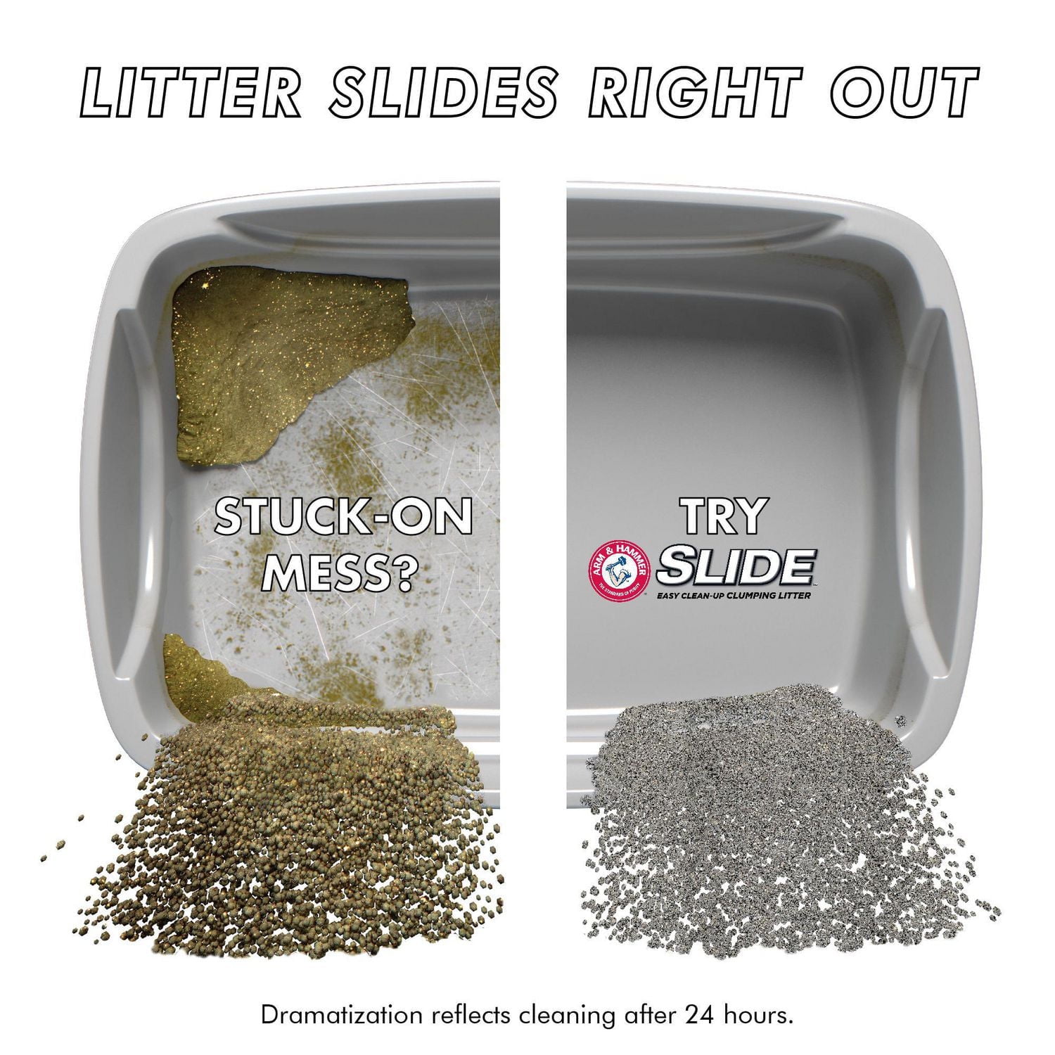 Litière Agglomérante et Scellante d'Arm & Hammer Multi-Chat pour chats 12,7 kg