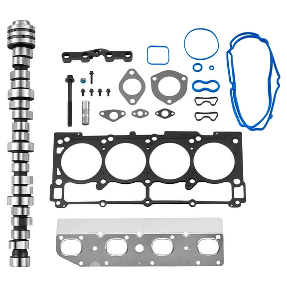 VEVOR Lifter Camshaft Kit, 18-Piece Set, Fits 2009-2021 Jeep Grand Cherokee, 2009-2021 Chrysler 300C, 2009-2021 Dodge Challenger, Fits 1999-2013 4.8L, 5.3L, and 5.7L LS-Based Engines, V8 5.7L