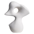 thumbnail image 1 of Adornos de estatuas de cerámica de rocalla abstracta, figuritas, decoraciones de mesa, artesanías, 1 of 9
