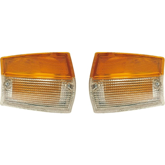 EPIC LIGHTING OE Style Halogen Corner Lights Assembly Replacement for MAZDA 86-87 B2000 87-93 B2200 B2600 [ MA2550101 MA2551101 UB3951100A UB3951090A ] Pair