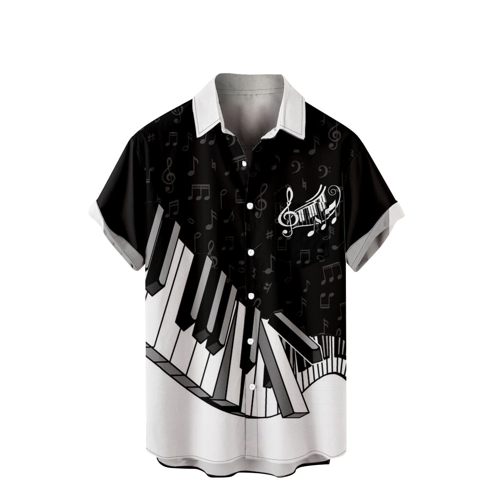 Men's fishing shirt, short sleeve, black, 5XL, XXL, 4XL, XL, L, cotton,  linen, blue, white, 6XL shirts, business Henley shirt, men's shirts