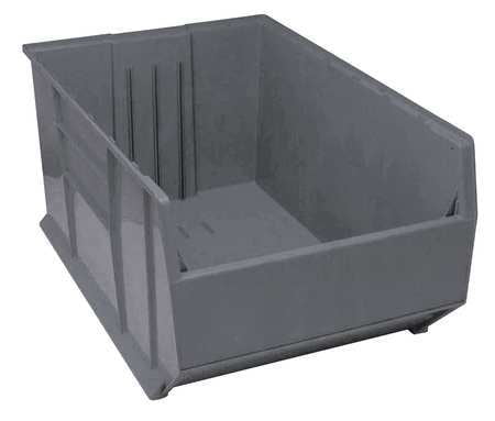 Quantum Storage Systems 175 lb Capacity, Bin, Gray QRB246GY by Quantum Storage Systems