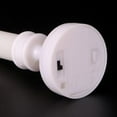 thumbnail image 4 of 2 Pack Flameless Ivory Real Wax Taper Window Candles with Removable White Candleholders  10” Flickering Battery Operated Wax-Dipped LED Candles for Home Desktop Decoration, 4 of 6