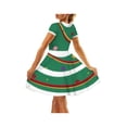 thumbnail image 4 of Mialoley Robe pour Femmes, Motif de Style de Noël Manches Courtes Col Rond, 4 of 7