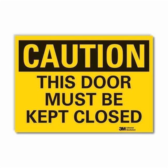 Lyle Caution Sign,10in x 14in,Non-PVC Polymer LCU3-0298-ED_14x10
