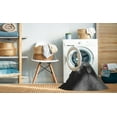 thumbnail image 2 of Ahgly Company Machine Washable Indoor Square Transitional Charcoal Black Area Rugs, 7' Square, 2 of 7