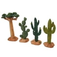 thumbnail image 3 of Fish Tank Cactus Plant Ornament,Terrarium Cactus Decoration Simulation Terrarium Artificial Plant Decoration Simulation Plant Decorfor Aquarium High-Intensity Output, 3 of 14