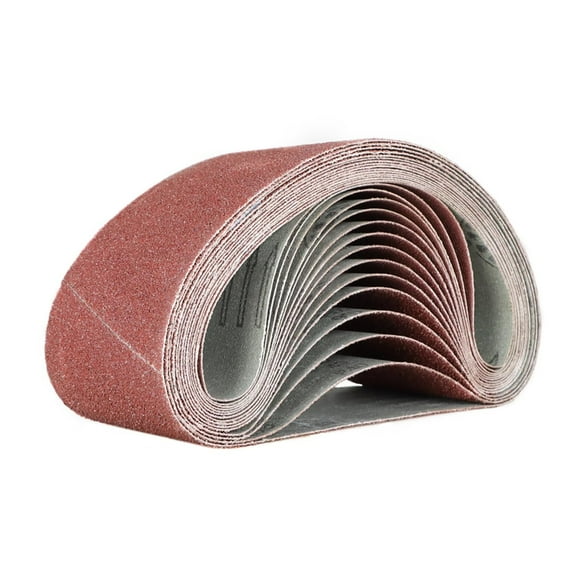 Handdo 15PCS 4x24 Inch Sanding Belts 40/80/120 Grit for Polishing and Sanding